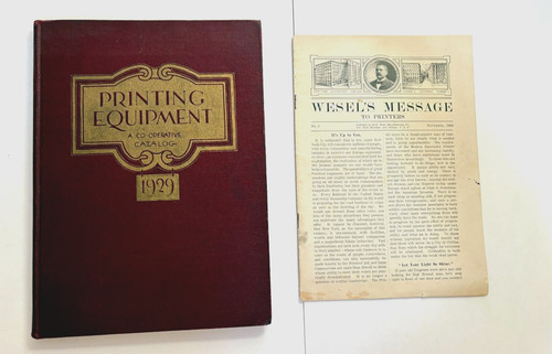 1929 hardback catalog - 1929,