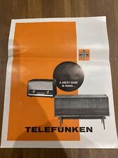 TELEFUNKEN Radio Advertising Leaflet - L74