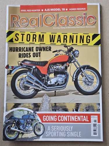 Real classic motorcycle - real,