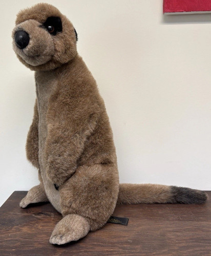 Realistic meerkat plush - meerkat,
