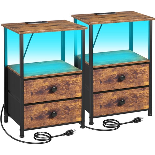 Nightstand set with - nightstand,