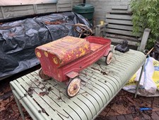 Vintage Jeep Pedal Car,
