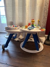 Baby Einstein Around We Grow 4-in-1 Walker, Discovery Activity Center and Table,