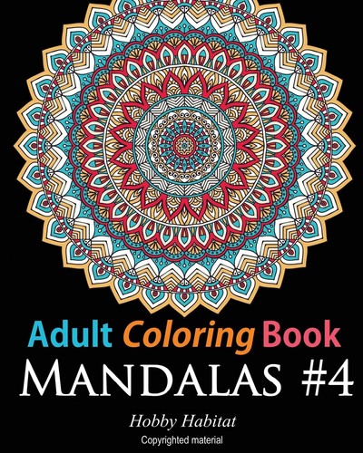 Adult coloring book mandalas - book,