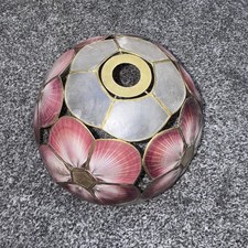 Vintage Capiz Shell Lamp Shade