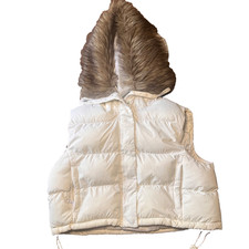 Denim Co Size 14 White Puffer