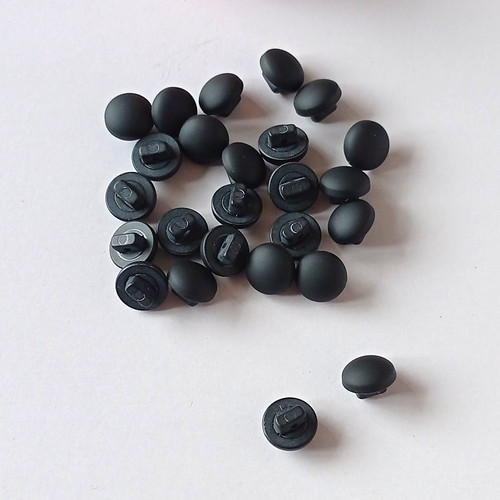 Pcs light black round - 25,