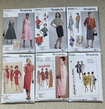 Simplicity Patterns 6 Vintage