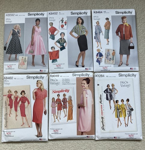 Simplicity patterns vintage - patterns, 6