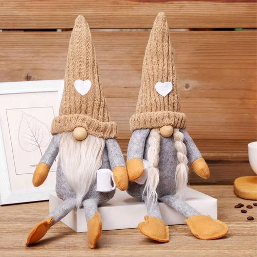 2pcs coffee gonk gnome - gonk,