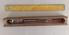 Vintage Alfrid expansive drill bit with one cutter, Alfred Ridge, boxed