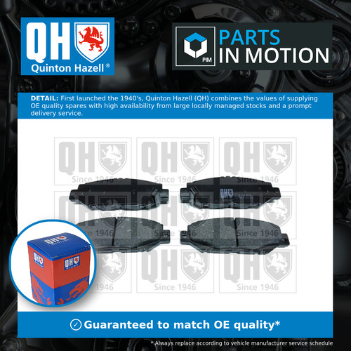 Brake pads set - brake, toyota