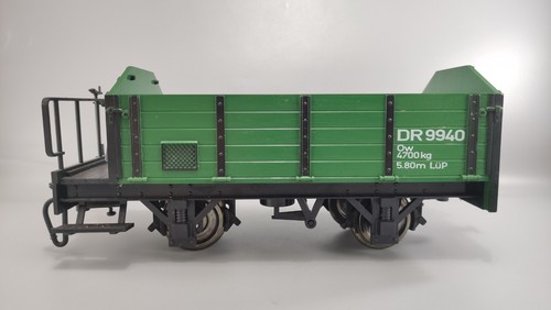 Vtg lgb green gondola freight - vtg,
