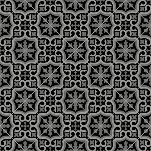 Black grey tile - tile, effect