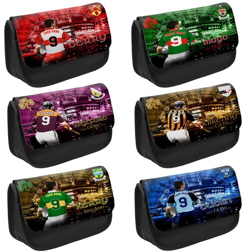 Hurling pencil case - hurling, gaelic