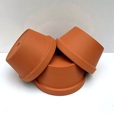 Premium Quality Terracotta Half Plant Pots  19.8cm W x 10cm H (HF19)