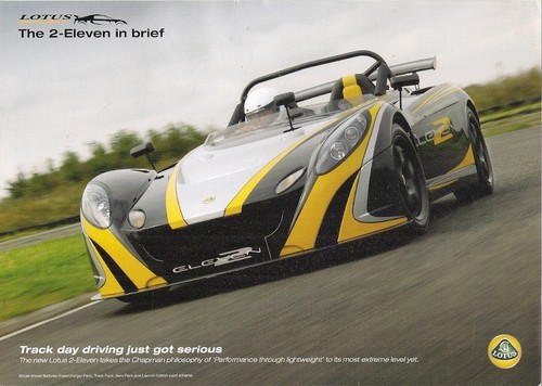 Lotus eleven 2009 - lotus, uk