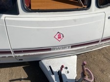 swift challenger 480 se caravan front cover as shown
