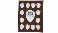 Annual Perpetual Wooden Shield Plaque Trophy Award Free Engraving 166-TWT