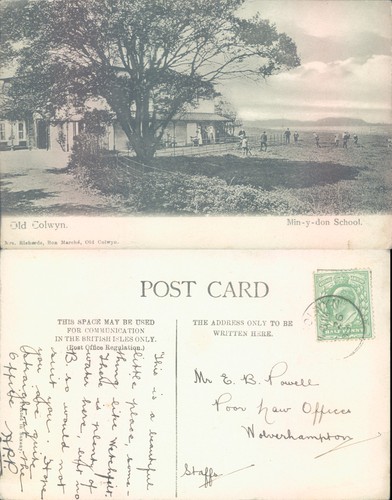 Min don school old - don, colwyn