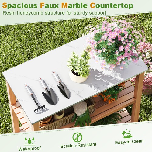 Outdoor potting table 80cm - outdoor,