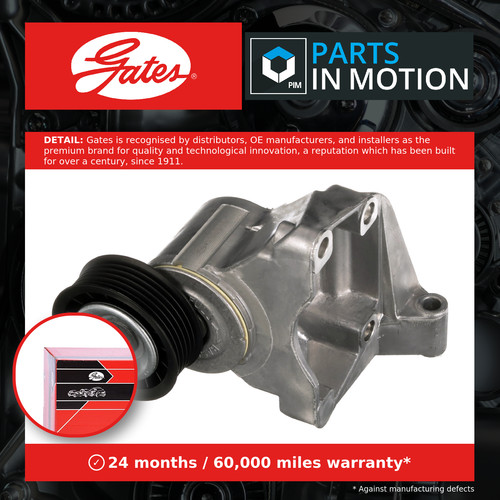 Aux belt tensioner - fits, ford