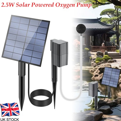 Solar pond aerator - pond, pump