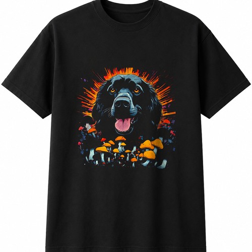 Anime sprocker with mushrooms - anime,