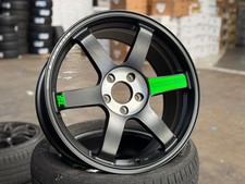 New 18x8.5 ET35 NK TE37 SAGA