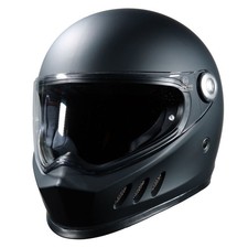 Frank Thomas YM-833 Predator Motorcycle Helmet Matt Black