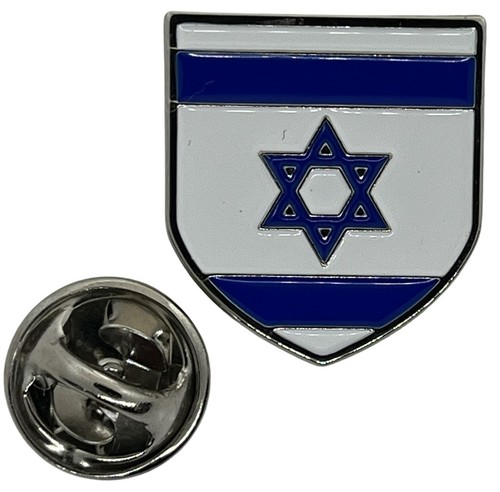 Israel pin badge shield flag - shield,