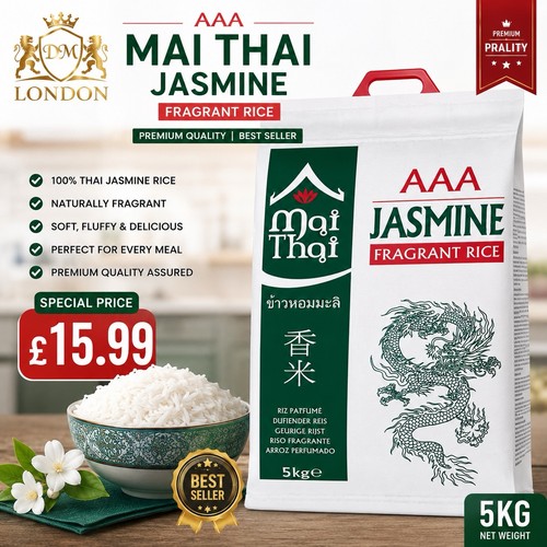 100 authentic thai jasmine - 100%,