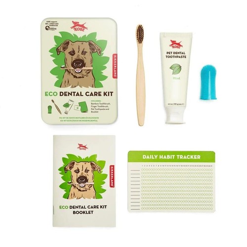 Dog dental care kit - dog, eco