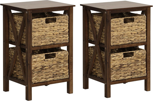 Side table tier - side, frame