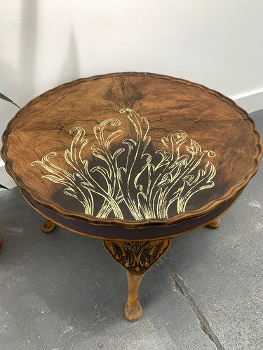 Upcycled antique pie crust
