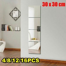 Large mirror tiles wall - mirror,