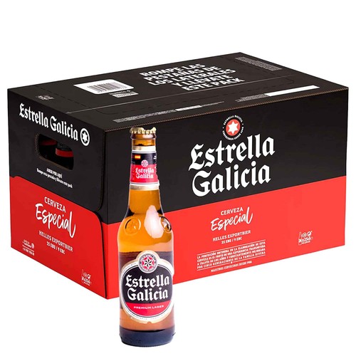 Estrella galicia spanish beer - galicia,