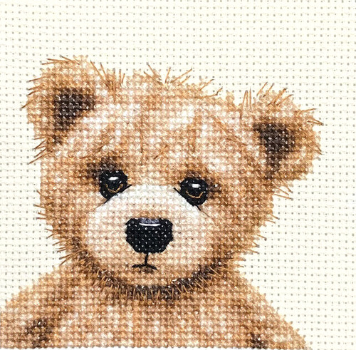 Teddy bear full counted cross - teddy,