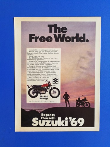 Vintage 1969 suzuki 250 - suzuki, ts-250