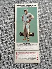 1961 Nabisco Shredded Wheat - Champions of Sport # 6 Jack Brabham WITH TOKEN