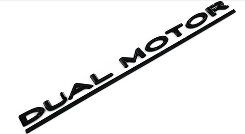 Fits tesla dual motor badge - fits,