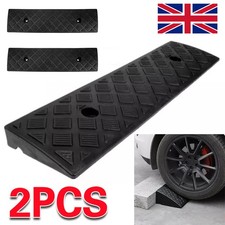 2X Threshold Kerb Ramp Mobility Access Wheelchair Scooter Bike Disability Safety