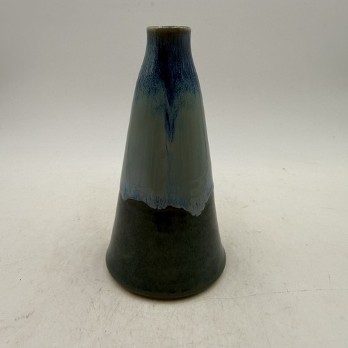 Studio art pottery vase - art, dark