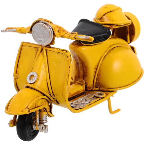 Retro motorcycle sculpture - ,