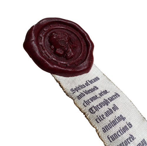 Gothic purity seal fabric - purity,