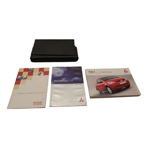 Mitsubishi colt owners manual - mitsubishi,