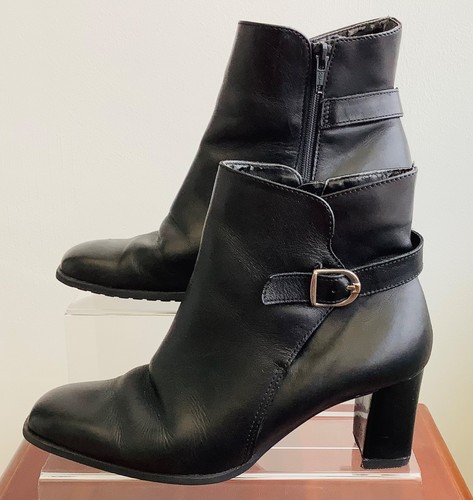 Leather black footglove - &s,