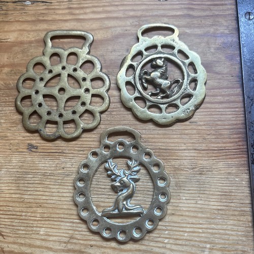English horse brass - horse, 3
