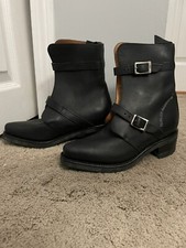 Women's Boots Harley Davidson Boulevard Italian Leather Riding Boots Size 7