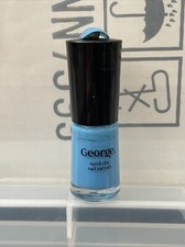 George Quick Dry Nail Polish Varnish Blue Cloudless Sky